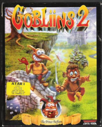 Gobliins 2: The Prince Buffoon Atari ST US box art